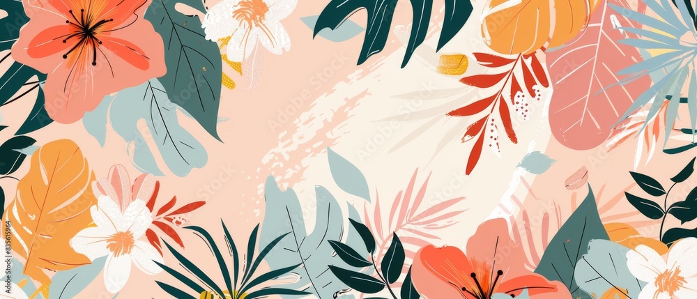 Flower seamless pattern. Background composition with colorful flowers. For fabric, silk, printing. Flower seamless pattern. Background composition with colorful flowers. For fabric, silk, printing.
