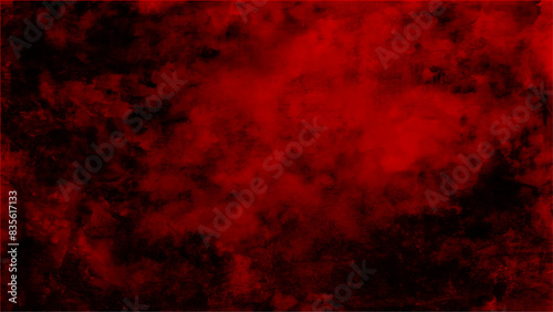 abstract painting background texture with dark red. red painting background. Grunge texture effect. Distressed overlay rough textured on dark space. Realistic red background. Graphic design element gr