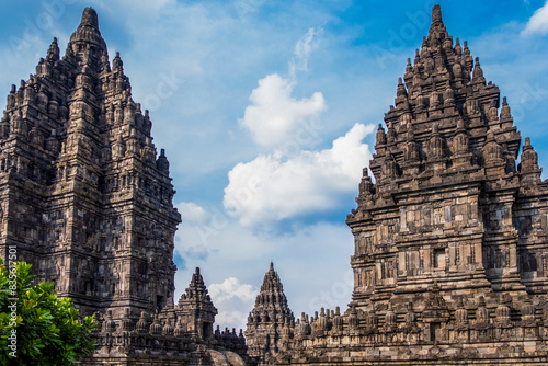 Yogyakarta, 12 May 2024. The Prambanan Temple tourist complex in Yogyakarta is visited by many local and foreign tourists.