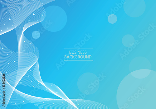 Business Background Geometry Wave Shape Electronic Circuit Earth Space Wave