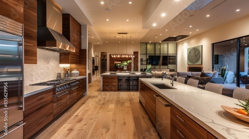 Modern luxury kitchen interior design