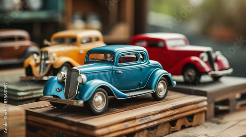 miniature vintage car 