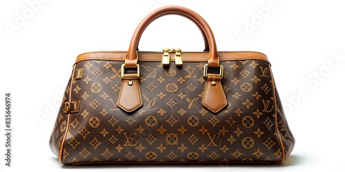 Luxurious Louis Vuitton leather handbag with elegant design and craftsmanship , fashion, luxury, designer, accessory, stylish, high-end, chic, elegant, women, purse, bag, handbag, leather