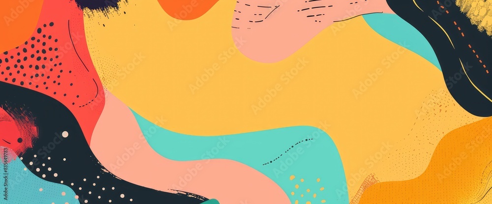 Abstract Designs Inspired By Minimalism, Cartoon Style, Background Abstract Designs Inspired By Minimalism, Cartoon Style, Background