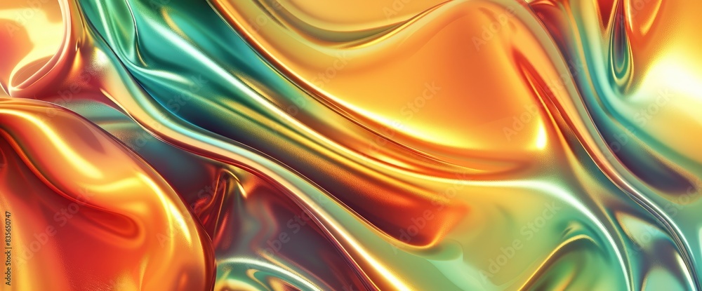 Abstract Designs With A Metallic Sheen, Cartoon Style, Background Abstract Designs With A Metallic Sheen, Cartoon Style, Background
