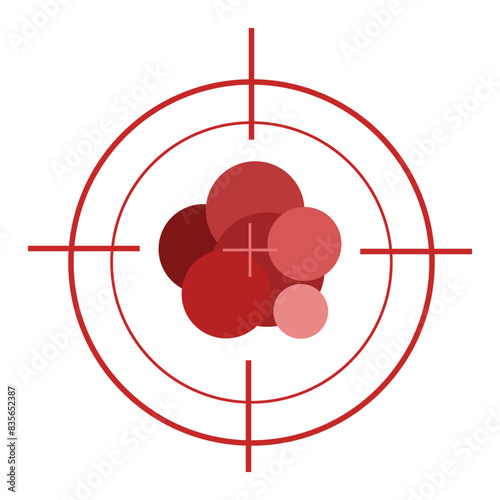 cancer cell screening. cancer disease concept