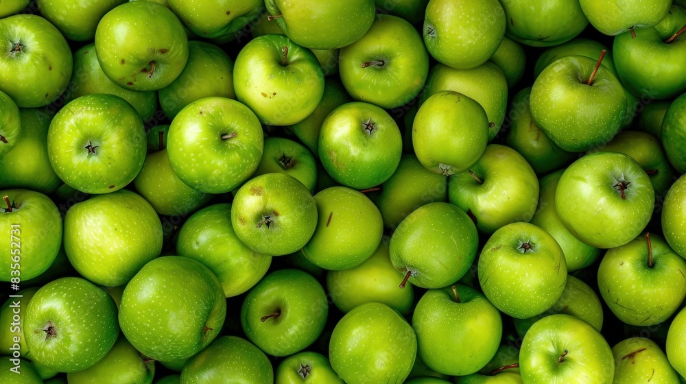Green Apple Background, pile of green apples Green Apple Background, pile of green apples
