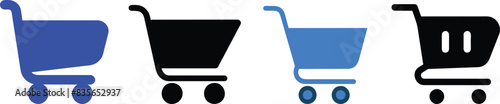 shopping cart icon sheet.