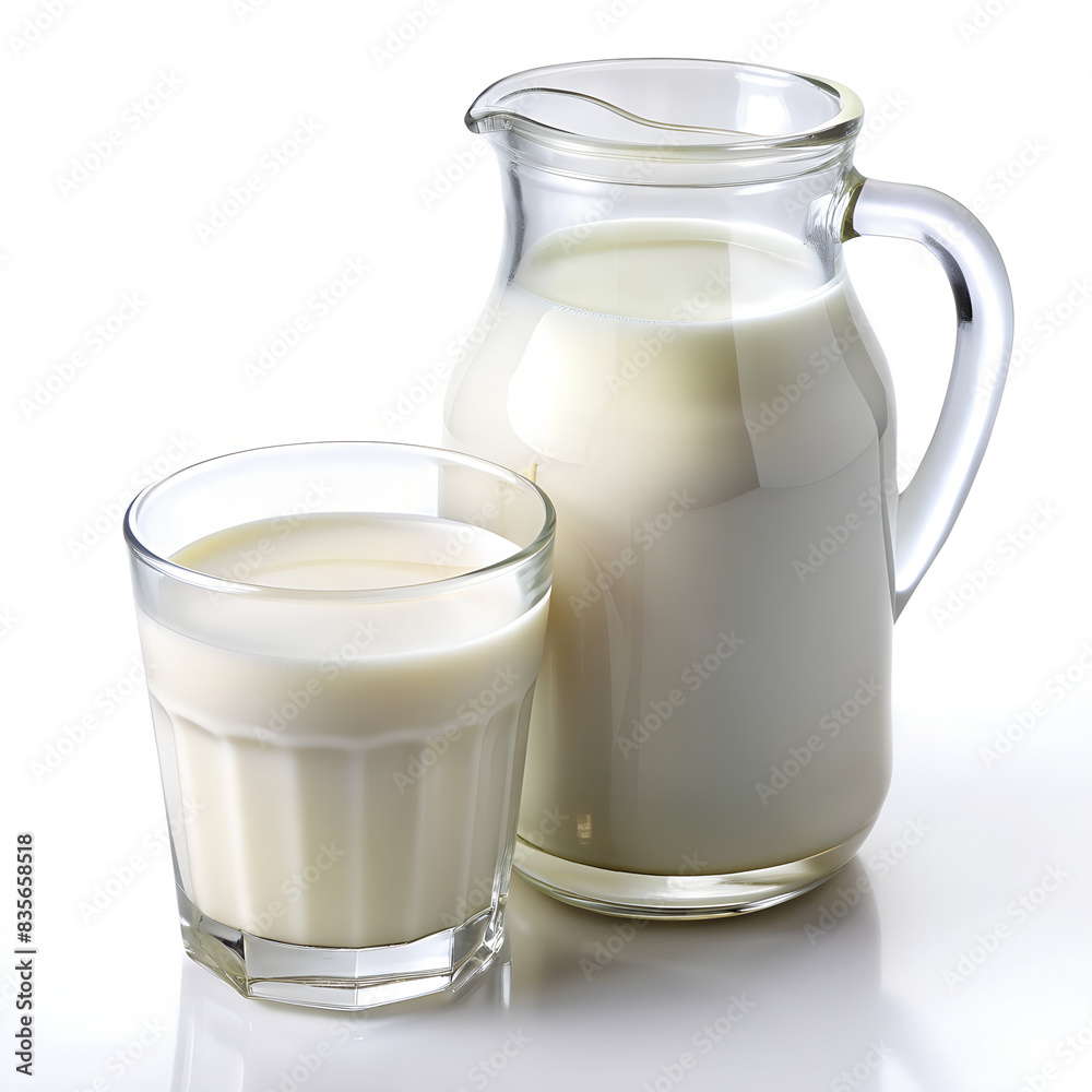glass of milk glass of milk