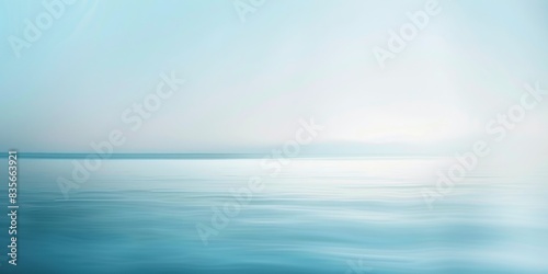 Wallpaper Mural Clear sky and calm ocean. Nature photography. Torontodigital.ca