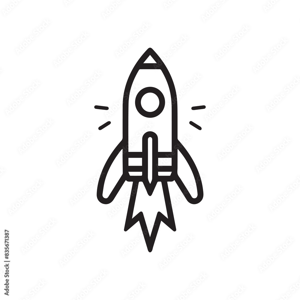 Spaceship icon set vector design symbol of science and technology. Spaceship icon set vector design symbol of science and technology.