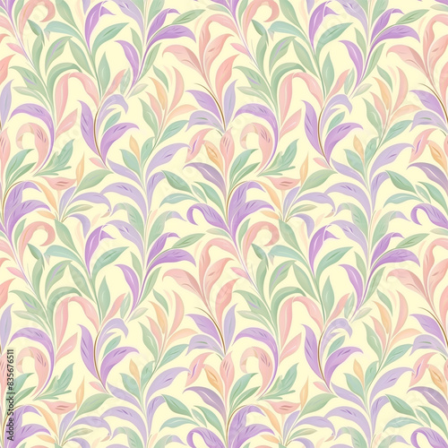 Floral variety color, form natural, seamless fabric pattern.