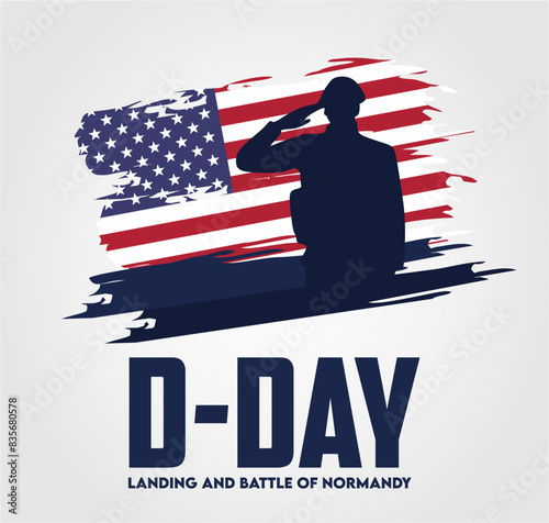 d day of landing and battle of normandy