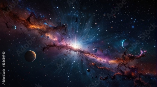 A universe with realistically dazzling and fascinating planets