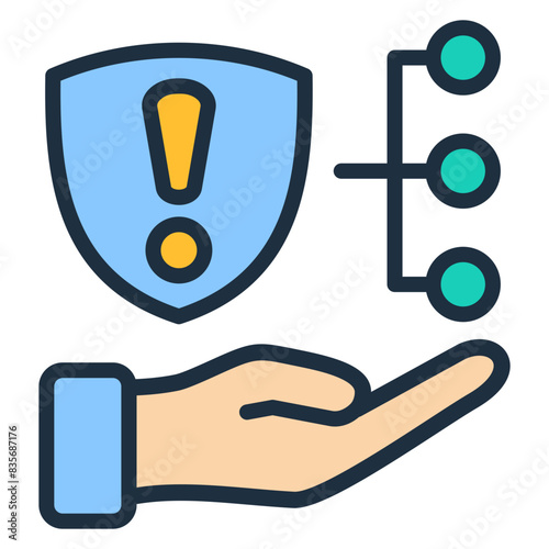 Risk Mitigation Icon