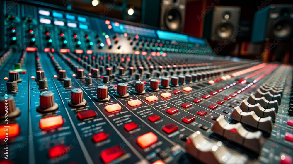 Professional Recording Studio Equipment. An in-depth look at the sophisticated equipment in a high-end music recording studio.