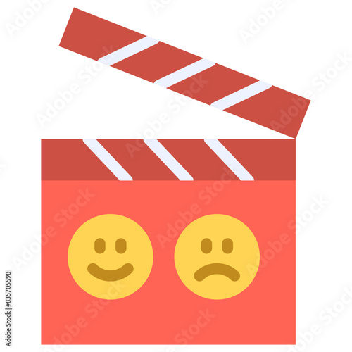 drama flat icon