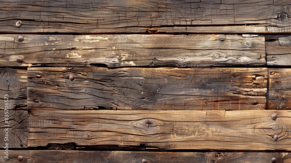 Old brown wood wall texture background. Rustic old vintage pattern plank background Old brown wood wall texture background. Rustic old vintage pattern plank background