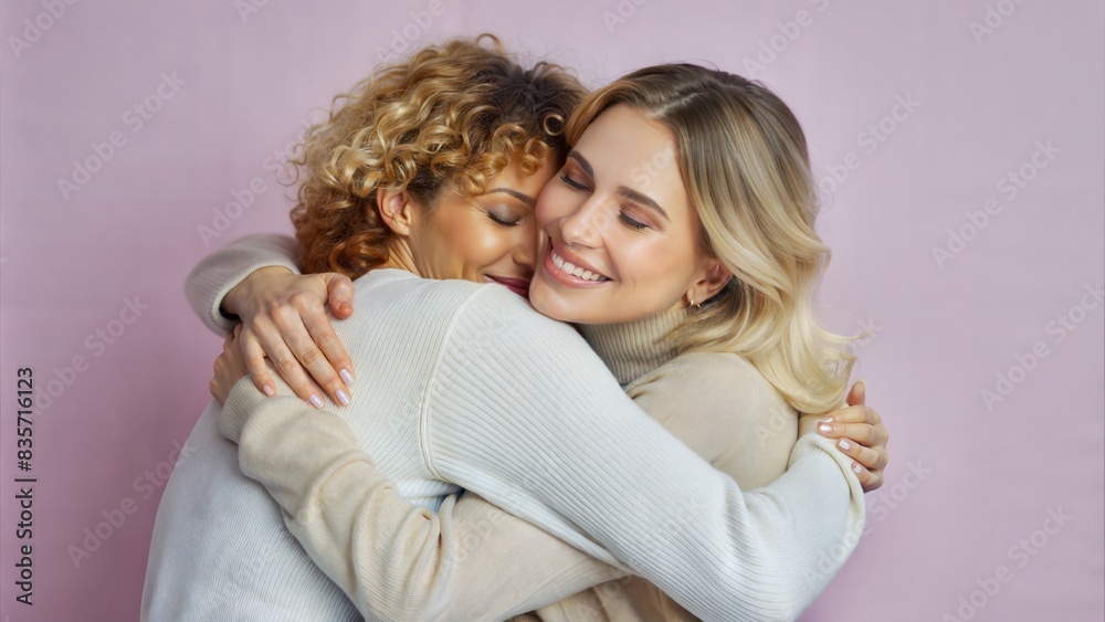 Close Embrace: A tight embrace between friends, expressing deep emotional connection and friendship.
Close Embrace: A tight embrace between friends, expressing deep emotional connection and friendship.