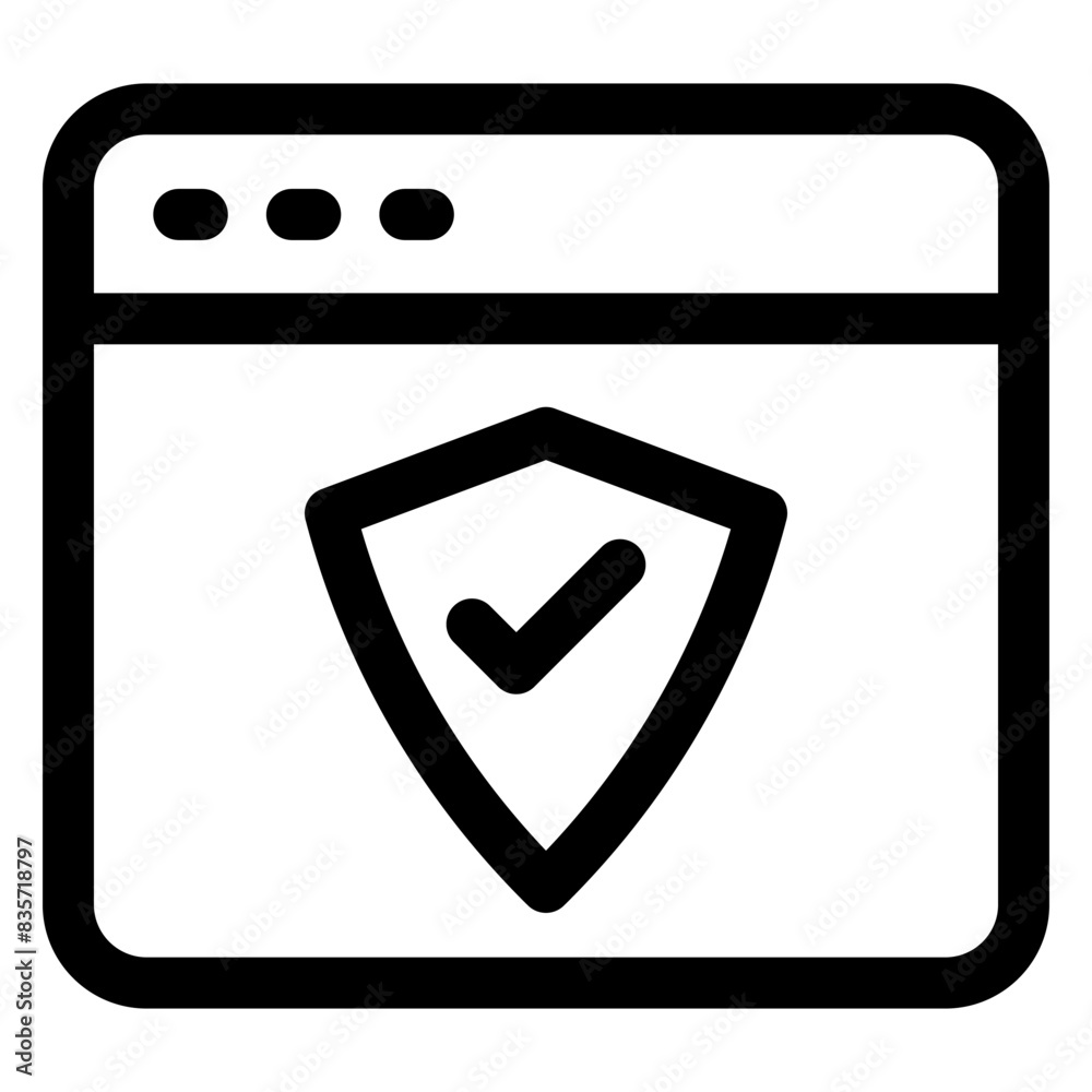 anti virus line icon vector illustration isolated on white background anti virus line icon vector illustration isolated on white background