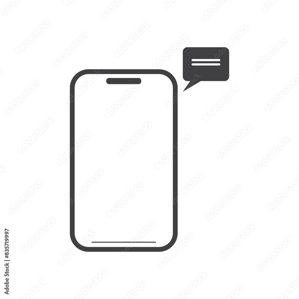 Telephone icon flat design Telephone icon flat design