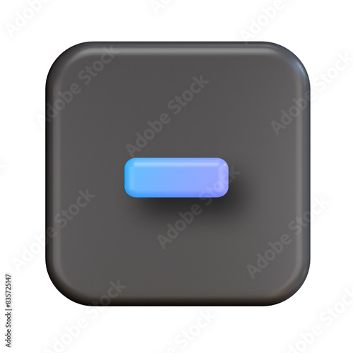 3d icon Interficon 3D Interface Icons design illustration