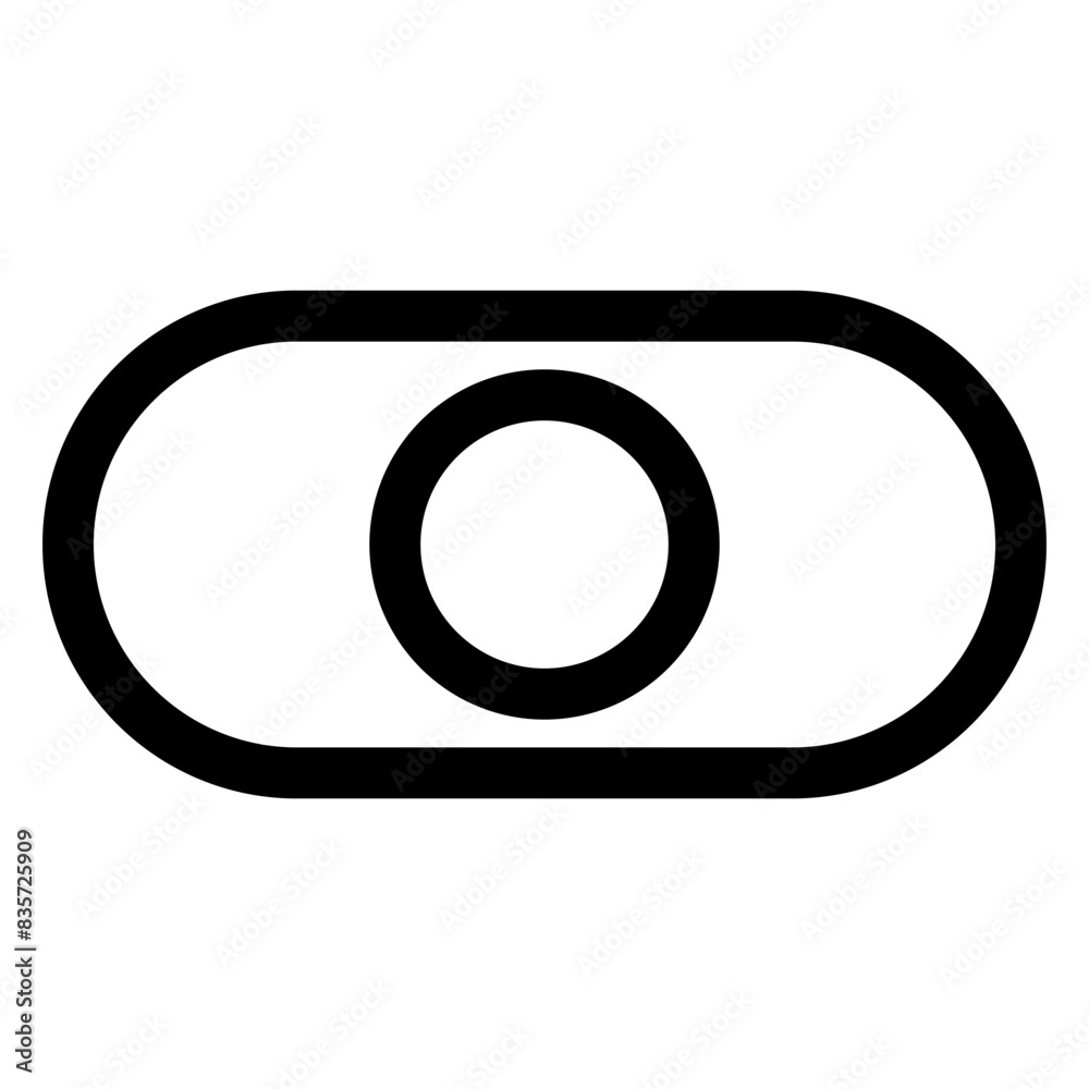 switch line icon vector illustration isolated on white background switch line icon vector illustration isolated on white background