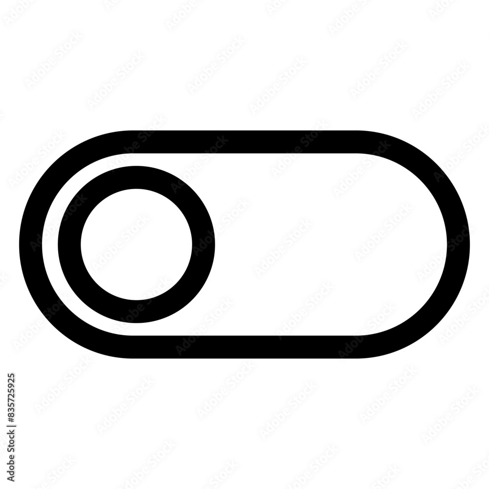 switch line icon vector illustration isolated on white background switch line icon vector illustration isolated on white background