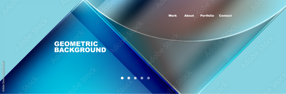 Circle triangle geometric web site page template. Vector Illustration For Wallpaper, Banner, Background, Card, Book Illustration, landing page Circle triangle geometric web site page template. Vector Illustration For Wallpaper, Banner, Background, Card, Book Illustration, landing page