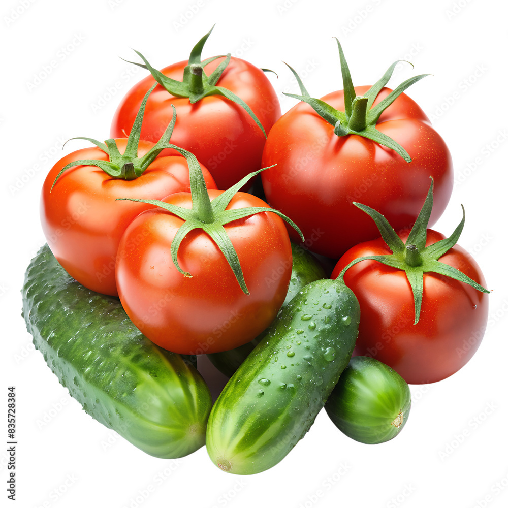 tomatoes and cucumbers tomatoes and cucumbers