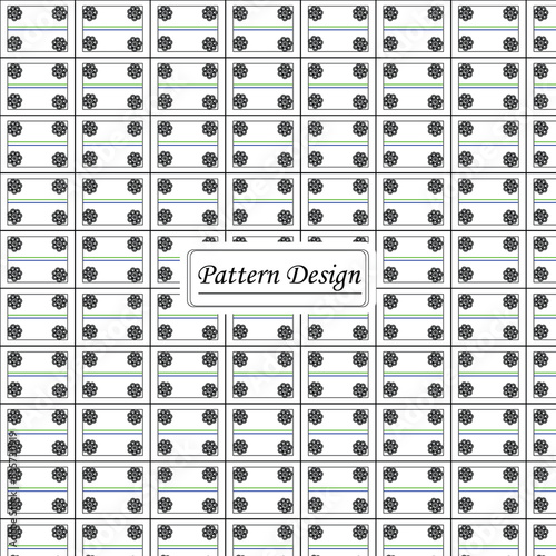 Hand drawn decorative vintage pattern