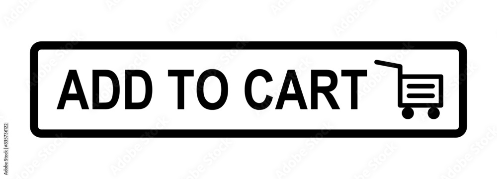 Add to Cart Web Button UI, App Button with Icon, Call To Action, CTA. Vector Illustration. Add to Cart Web Button UI, App Button with Icon, Call To Action, CTA. Vector Illustration.