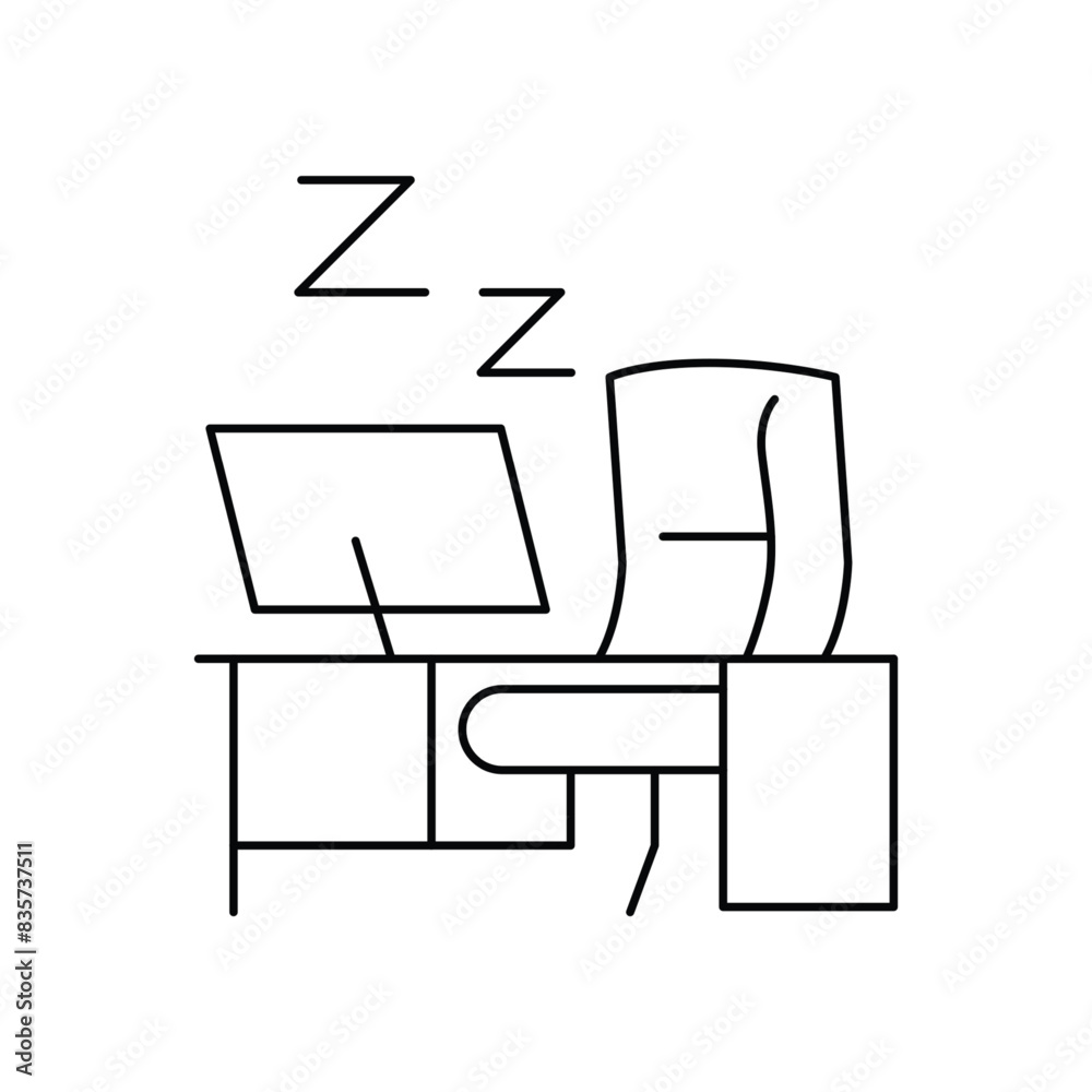 break thin outline icon vector design good for website and mobile app break thin outline icon vector design good for website and mobile app