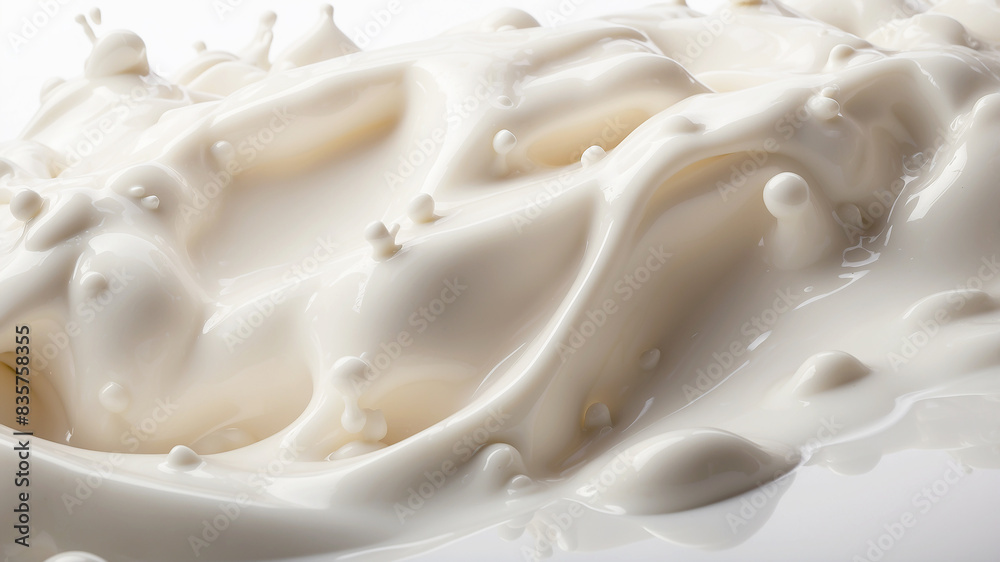 white milk splashes white milk splashes