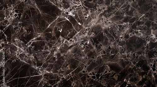 Emperador Dark color marble luxury, with silver streaks, website background 