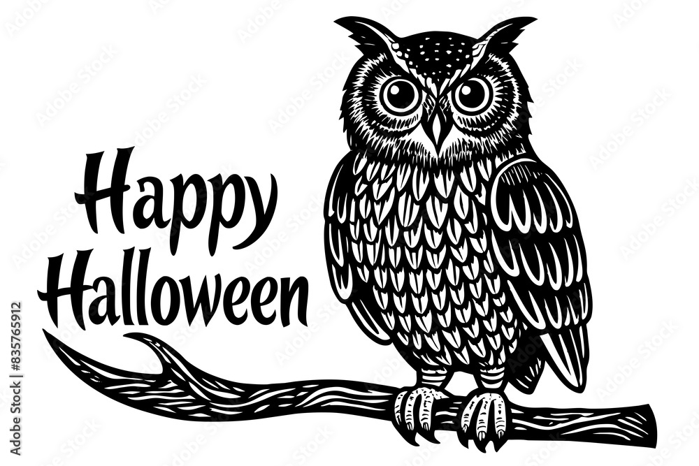 owl bird silhouette vector illustration owl bird silhouette vector illustration