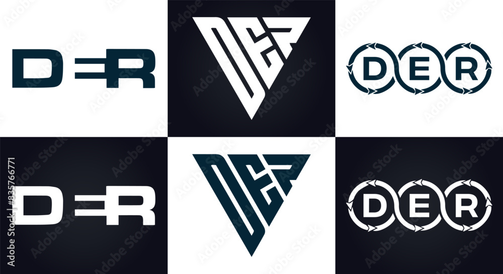 DER logo. D E R design. White DER letter. DER, D E R letter logo design. D E R letter logo design in FIVE, FOUR, THREE, style. letter logo set in one artboard. D E R letter logo vector design. DER logo. D E R design. White DER letter. DER, D E R letter logo design. D E R letter logo design in FIVE, FOUR, THREE, style. letter logo set in one artboard. D E R letter logo vector design.