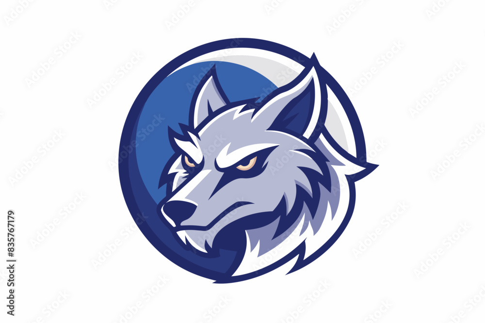 dog face logo vector illustration dog face logo vector illustration