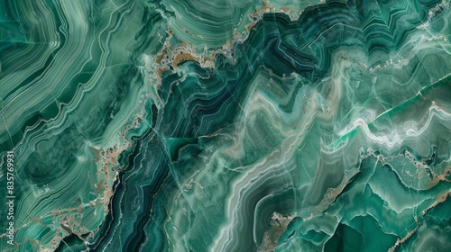 Green Onyx color marble luxury, with silver streaks, website background