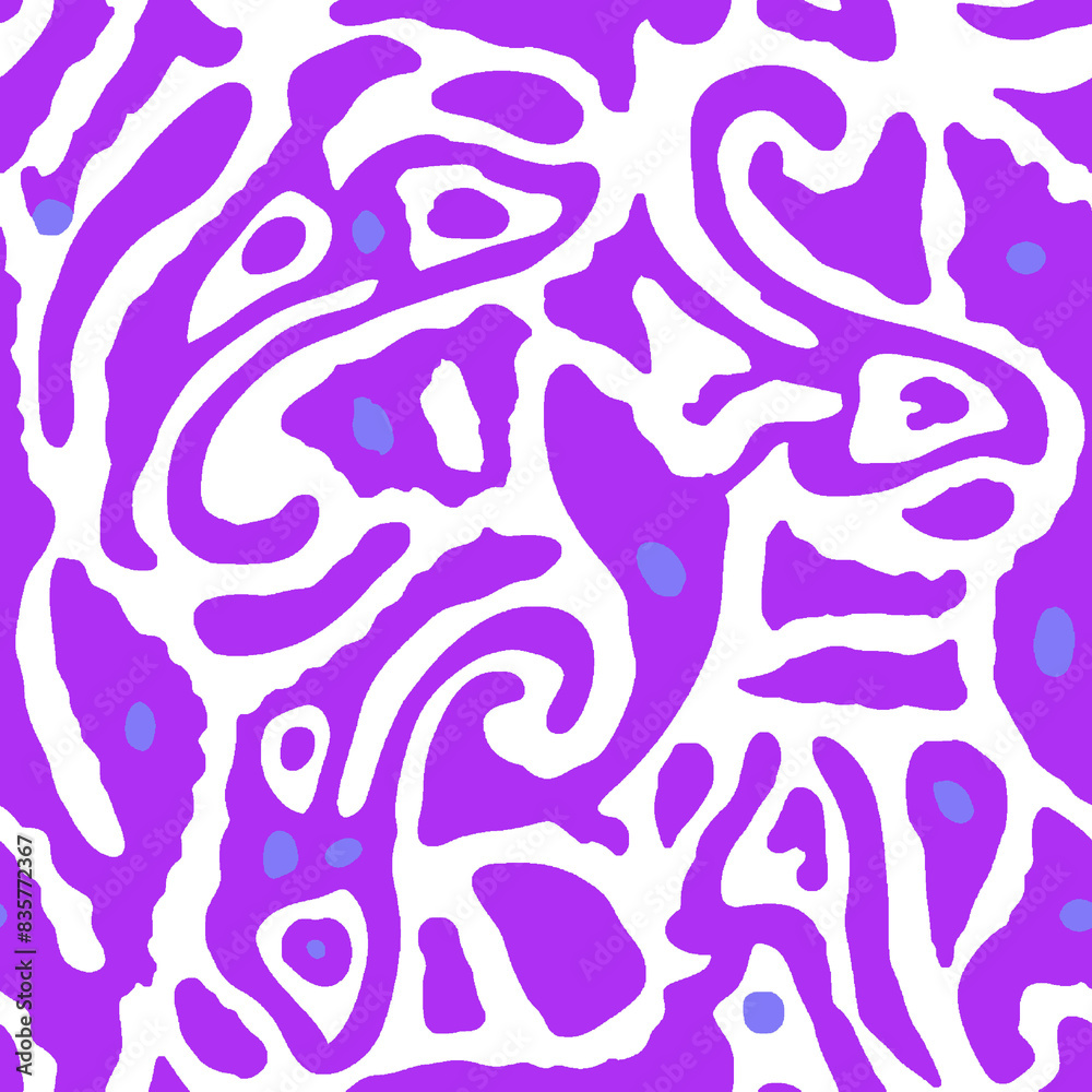 seamless pattern with fishes