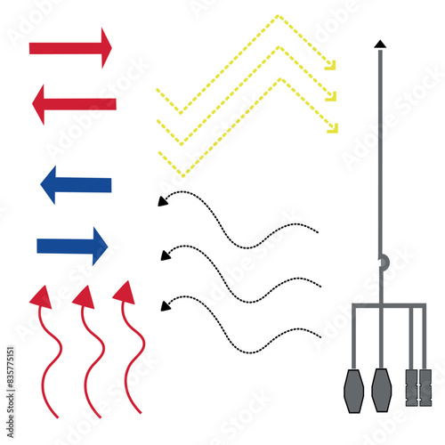 Elements for Sustainable Development Trends Diagram, Graphical Representation of Sustainable Development