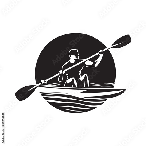  Rowing Logos Stock Illustrations. Rowing Silhouette  Illustrations on white background