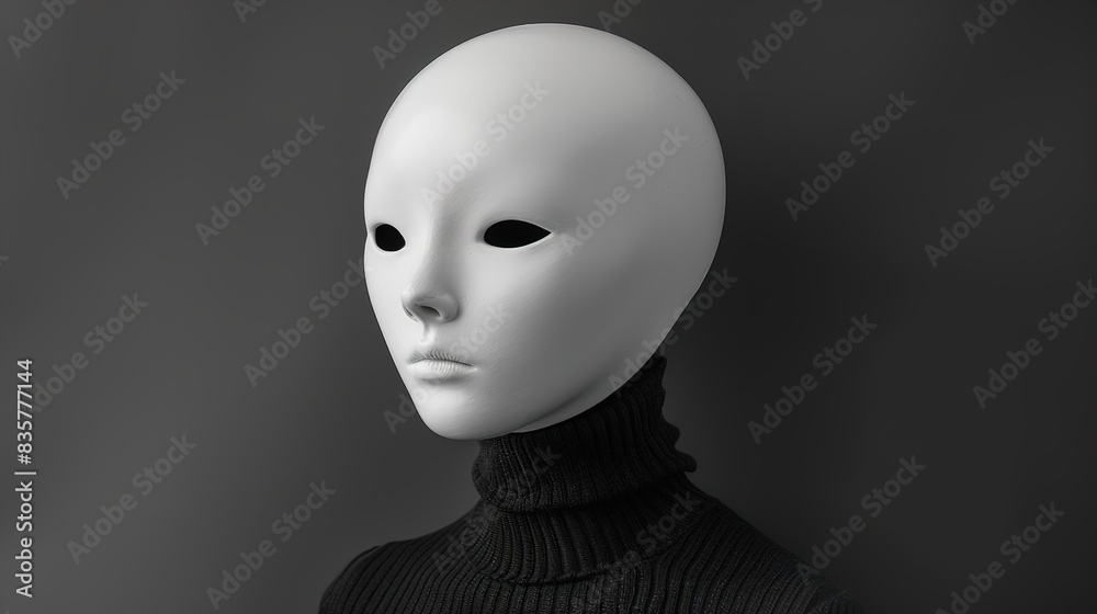 mannequin in black mannequin in black