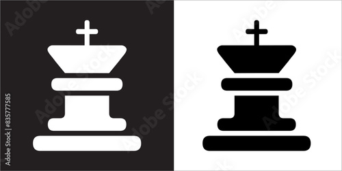 IIlustration Vector graphics of Chess icon