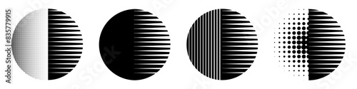 Vintage sun retro design logo. Old vector circle sunrise sunset.