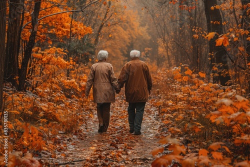 relationship of old couple in love professional photography