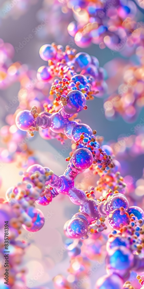 Molecular view of nucleotide excision repair involving XPD, high-definition, soft natural light, detailed interactions, vibrant and intricate, scientific process Molecular view of nucleotide excision repair involving XPD, high-definition, soft natural light, detailed interactions, vibrant and intricate, scientific process