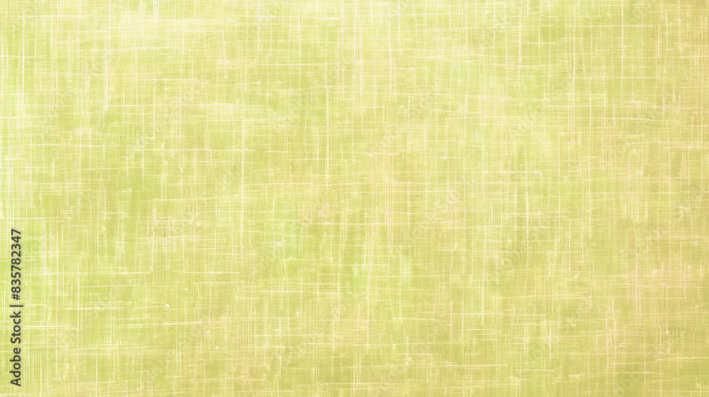 Fototapeta premium 淡く薄い黄緑色 生地みたいな質感の背景