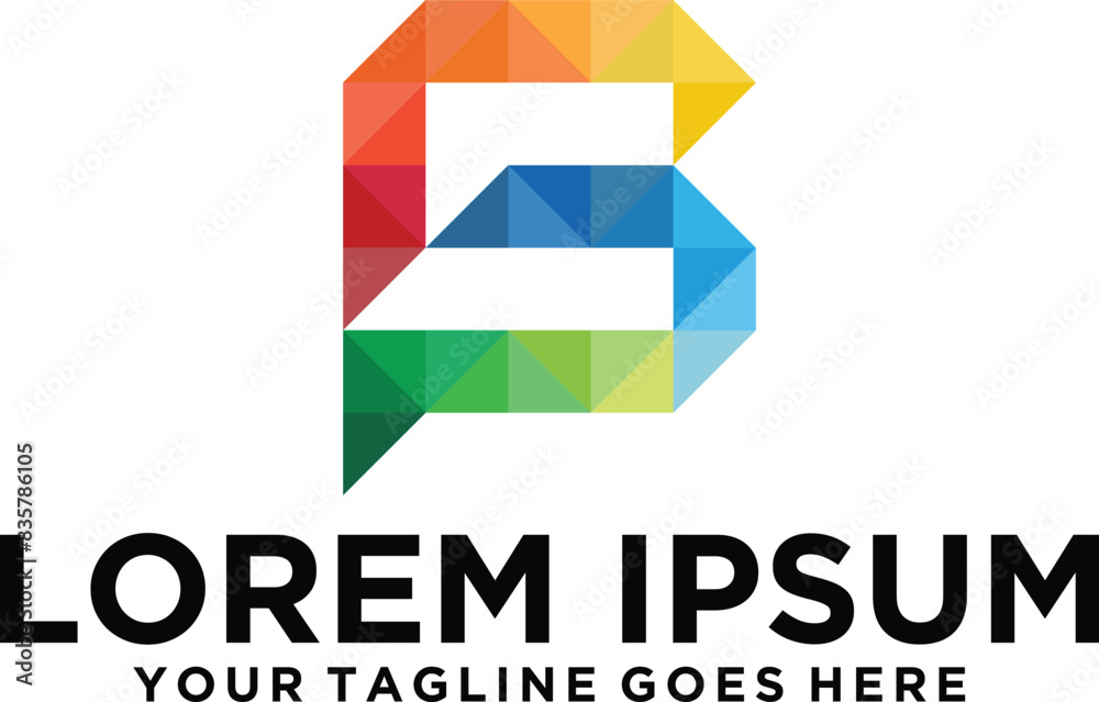 Pixels letter PB logo idea Pixels letter PB logo idea