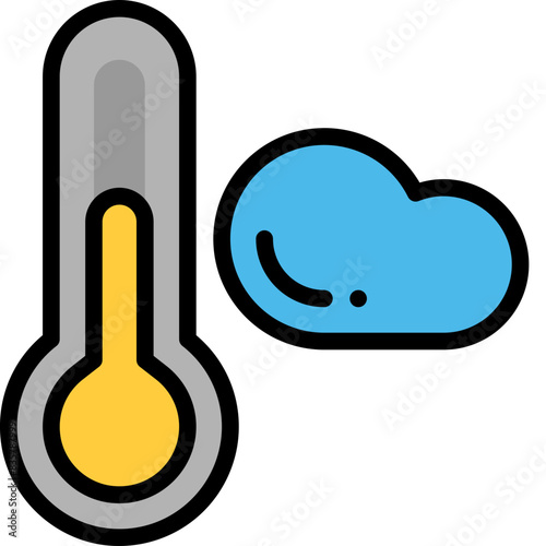mild filled outline icon